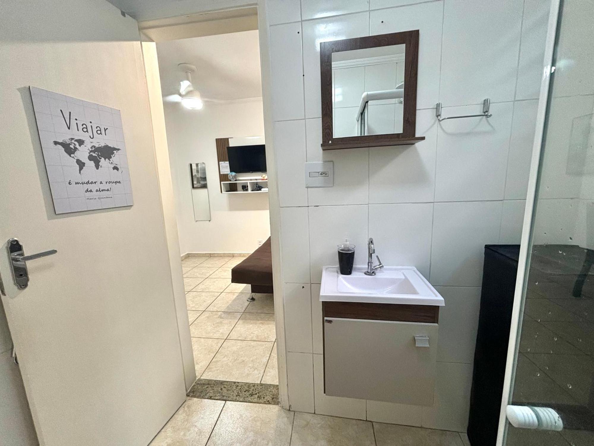 Lindo Apto Pe Na Areia Santos  Esterno foto